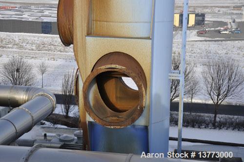 Used Steelcon-Esbjerg Chimney. 5'9" diameter x 162'5" high (1800 mm diameter x 50000 mm high). Material of construction is stainless steel cone on exhaust product contact points, carbon steel externa...