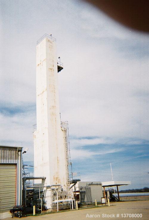 Used Oxygen Plant. Rated 50 tons per day (ASU). Purity 99.8% gaseous oxygen, built by Sumitomo. Includes inlet air filter, Ingersoll-Rand main air compressor, intercoolers, aftercoolers, reversing va...