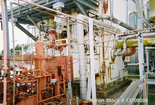 Used Oxygen Plant. Rated 50 tons per day (ASU). Purity 99.8% gaseous oxygen, built by Sumitomo. Includes inlet air filter, Ingersoll-Rand main air compressor, intercoolers, aftercoolers, reversing va...