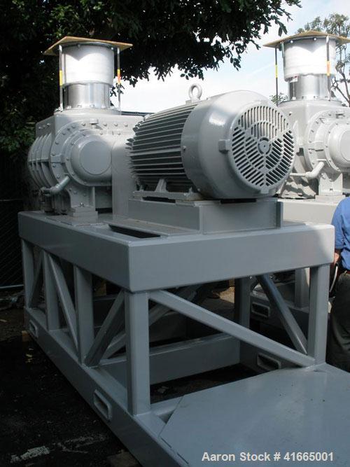 Unused-Soil Vapor Extraction System. Includes the following equipment:  (2) 3000SCFM Sutorbilt blowers with 300 hp motors and VFDs, complete piping and instrumentation control package, (2) vapor phas...