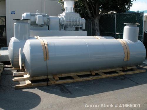 Unused-Soil Vapor Extraction System. Includes the following equipment:  (2) 3000SCFM Sutorbilt blowers with 300 hp motors and VFDs, complete piping and instrumentation control package, (2) vapor phas...