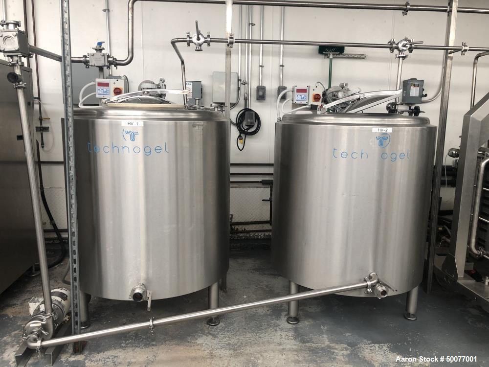 Used Complete Ice Cream Processing Line.