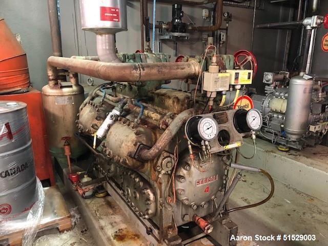 Used Dybvad Vertical Block Freezing Line