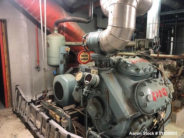 Used Dybvad Vertical Block Freezing Line