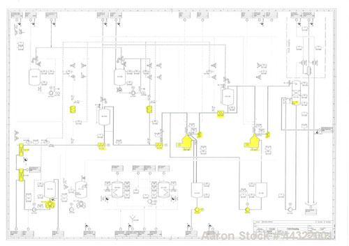  Unused-Partial Westfalia TOP-Dry Degumming Plant, capacity 650 metric tons per day. Comprised of: (1) Westfalia RSE 220-01-777 separator desludger disc centrifuge, timing unit, frequency converter 4...