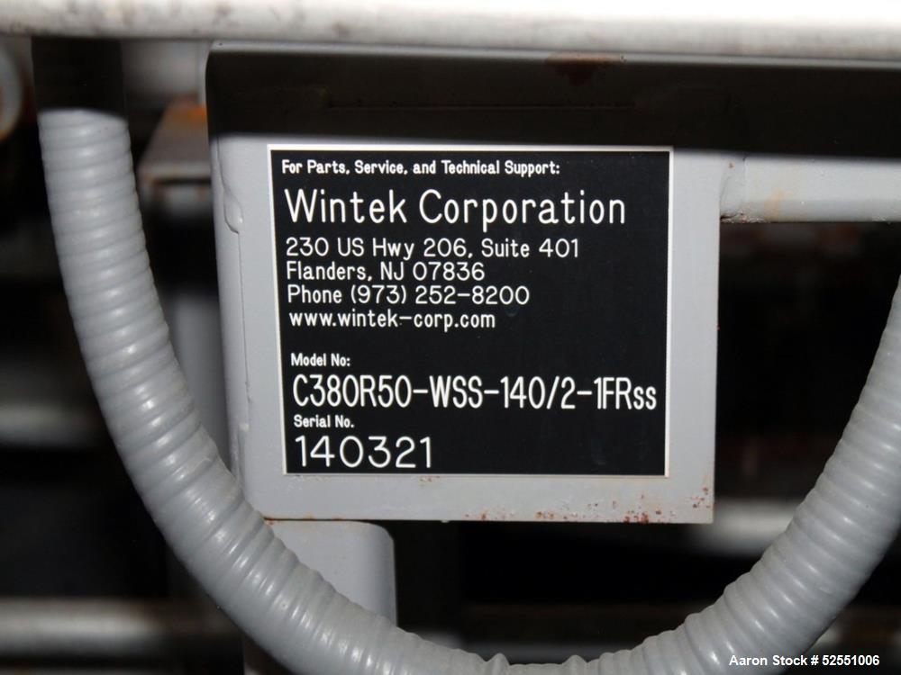 Used Vacuum System.  C380R50-WSS-140/2-1FRSS 14032