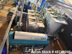 Used GEA Westfalia Olive Oil Processing Line | 4,000–5,000 L/hr | Hammer Mill, Pumps, VCC 469 Decanter, Screen & Controls