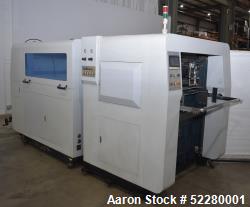 Used- Zhejiang Ruida Machinery High Speed Automatic Reel Paper Die-Cutting Machine, Model RD-MQ-930. Working Speed 110 strok...