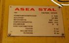 Used ASEA/Stal Heating Pump Plant with 2 stage turbo compressors, 19 mw. Mfg 1984. Refrigerant 134. Electric motors: 2 pcs slip rings 3 phase engines, 10 kV, 4.3 mw and 1.6 mw. Tube condensers: heat ...