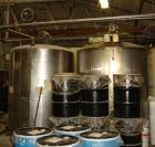 Used Adhesives Plant / Complete Plant:  Rated 4,000 gallon product per day capacity. Plant includes (6) 500 gallon stainless steel mixing tanks, various holding tanks totaling 38,000 gallons, associa...