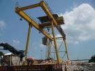 Used Cable tunnel equipment including the following: One lot of locomotive tracks and accessories; one lot of 6m pipes and fittings; segment molds; pumps - submersible pumps, grout pumps, welders and...
