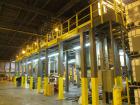 Complete System for Batch Adhesive Manufacturing Production. Batch Process. Equipment includes: (10) Stainless steel process vessels ranging in size from 1,200 to 2,000 gallon.  Cartridge filters, di...