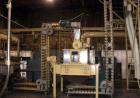 Used Complete Food Grade Extrusion Line, rated 1 ton per hour. Equipment includes: Flexicon hydraulic bulk bag unloader with airlock; single screw 75 hp Conex 5500 extruder; twin screw former that ru...