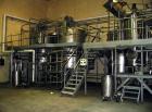 Used Caesin Plant, Industrial Grade.   Rated 44,000 lbs/ 4- 5 Day Period. Consists of: (1) OZSM Fluid bed dryer, model SF31/F. 304 Stainless steel slotted bed 36