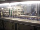 Used Can Filling Line for slim-line cans type 200/202, 150/250 ml.  Capacity 600 cans per minute.  Comprised of:  (1) Kettner depalletizer, (1) Vroemisse can conveyor, (1) Vroemisse rinser, (1) KHS H...