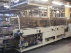 Used Can Filling Line for slim-line cans type 200/202, 150/250 ml.  Capacity 600 cans per minute.  Comprised of:  (1) Kettner depalletizer, (1) Vroemisse can conveyor, (1) Vroemisse rinser, (1) KHS H...
