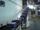 Used Can Filling Line for slim-line cans type 200/202, 150/250 ml.  Capacity 600 cans per minute.  Comprised of:  (1) Kettner depalletizer, (1) Vroemisse can conveyor, (1) Vroemisse rinser, (1) KHS H...