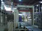 Used Can Filling Line for slim-line cans type 200/202, 150/250 ml.  Capacity 600 cans per minute.  Comprised of:  (1) Kettner depalletizer, (1) Vroemisse can conveyor, (1) Vroemisse rinser, (1) KHS H...