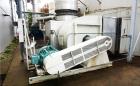 Used Regenerative Thermal Oxidizer (RTO). Designed airflow: 40000 SCFM. Actual airflow: 44000 SCFM (with purge air). Exhaust inlet temp: 350F. Combustion temp: 1500F. Com: high limit: 1800F. Rotor si...