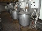 Used Schaaft Technologie GmbH Coating/Drying/Roaster/Cooling plant/line, type 800 PTEF for the  production of sweet cereals  products with a capacity of 220-330 lbs. (100-150 Kg.) per batch consistin...