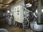 Used Schaaft Technologie GmbH Coating/Drying/Roaster/Cooling plant/line, type 800 PTEF for the  production of sweet cereals  products with a capacity of 220-330 lbs. (100-150 Kg.) per batch consistin...