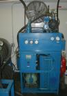 USED: Portable industrial lubricant cleaning and filtration unit consisting of (1) Caryle compressor, model 06DR-8206-DC3650, serial#4696MD8684, 3 hp, approximately 20 cfm; (1) Busch rotary vane vacu...