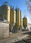 USED: Plastic recycling plant with an inlet capacity of 1760 lbs(800 kgs) and an extruded output capacity of 825 lbs (375 kgs) perhour, consisting of: (1) Skals Maskinfabrik type KT case emptyingdevi...