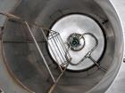 Used 220 Gallon Stainless Steel Petroleum Mixing Tank & Metered Transfer System – 5 HP Agitator with Blackmer Pump