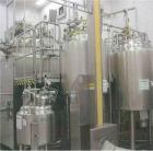 Used-Becomix MI 28816 Cream Manufacturing Line, stainless steel construction, capacity 525.5 gallons/hour (2,000 liters/hour...