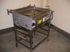 Used Complete Belshaw Century 200 Donut System, 153 dozen donuts per hour. Includes the following equipment:  Century fryer, model C200RH; Multi-Matic cutter with mobile lift carrier, model MDDRF4; C...