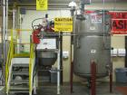 USED: CB Mills RHS-30 (Red Head) Vacuum Recovery System. Complete system with vertical stainless steel tank, 300 gallon / 500 gallon, with Spang pressure and vacuum relief valves. Manufactured in 200...