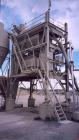USED: Cedar Rapids 3000 lb batch asphalt plant, complete with 3 bin cold feed, scalping screen, conveyors, wet scrub dust control, computer controls, computerized weigh system and printout, Genco bur...