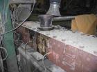 USED: Comac extrusion line. (1) Feeding system Matcon or Anag containers, servo lift Matcon (hydraulic lifting and positioning system), with 55 gallon (210 liter) Matcon buffer, screw feeder. (1) Com...