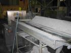 USED: Comac extrusion line. (1) Feeding system Matcon or Anag containers, servo lift Matcon (hydraulic lifting and positioning system), with 55 gallon (210 liter) Matcon buffer, screw feeder. (1) Com...