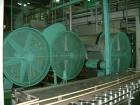 USED: 3 shell FMC rotary sterilizer plant consisting of: (1) FCM atmospheric heater with a capacity of 3008 cans, (1) FMC pressure cooker with a capacity of 2568 cans, (1) FMC pressure cooler with a ...