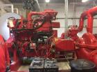 Used Clarke Stationary Fire Pump Service Station