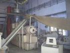 USED: Complete Mazzoni bar soap finishing line. Production capacity 5m tons per 8 hour shift. Batch amalgamotor, belt conveyor, extruder B-100/MRP-150 multi-refining plodder, cutter, ejector, flash s...