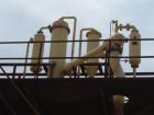 USED: Mazzoni, Weber & Scylender soap production line. Includesstainless steel soap pump; drying unit (2 cyclones, vacuum pump,3 paromatric condenser units for water and vapor from boiler) produces 7...