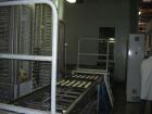 Used Mecatherm Baguette Line, output capacity 24,000 baguettes.Comprised of: (2) Mecatherm 2500 baguette lines dough divider, master roll, partial device for rolls, metal sheets transportation.(1) Cu...