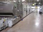 Used Mecatherm Baguette Line, output capacity 24,000 baguettes.Comprised of: (2) Mecatherm 2500 baguette lines dough divider, master roll, partial device for rolls, metal sheets transportation.(1) Cu...