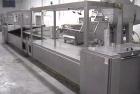 Used Moriondo Lasagna Line with a capacity of 551 - 661 lbs/hour (250-300 kg/h) consisting of:  Moriondo cooking line, stainless steel, length 29.5' (9000 mm), 19.5