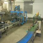 Used Wine Bottling Line, output 3000 bottles / hour, sizes 8 - 33 ounces (0.25 - 1 liter).  Comprised of:  (3) Forms 0.75 liter Bordeaux, 0.25 liter Bocksbeutel, 0.75 liter Bocksbeutel.  (1) Depallet...