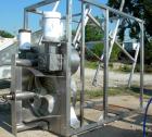 Used Cabbage Preparation Line Consisting Of: (1) Dual lane cabbage corer/cutter. (1) 24