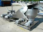 Used Cabbage Preparation Line Consisting Of: (1) Dual lane cabbage corer/cutter. (1) 24