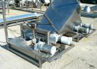 Used Cabbage Preparation Line Consisting Of: (1) Dual lane cabbage corer/cutter. (1) 24