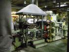 Used OMV E35-2 Extrusion Line.  Previously used for polypropylene cups.  Scheme 61-614.  Comprised of (1) single screw extruder, (1) mold with 18 cavities, (1) thermoformer, motor 335 hp (250 kW), 50...