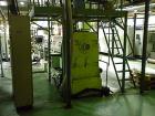 Used OMV E35-2 Extrusion Line.  Previously used for polypropylene cups.  Scheme 61-614.  Comprised of (1) single screw extruder, (1) mold with 18 cavities, (1) thermoformer, motor 335 hp (250 kW), 50...