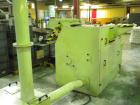 Used OMV E35-2 Extrusion Line.  Previously used for polypropylene cups.  Scheme 61-614.  Comprised of (1) single screw extruder, (1) mold with 18 cavities, (1) thermoformer, motor 335 hp (250 kW), 50...