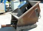 Used Potato Preparation Line Consisting Of: (1) Odenberg approximately 450 liter carbon steel stem peeler, model 450, rated 350 psi at 422 degrees F. Includes (1) top mounted drop down loader with a ...