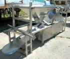 Used Potato Preparation Line Consisting Of: (1) Odenberg approximately 450 liter carbon steel stem peeler, model 450, rated 350 psi at 422 degrees F. Includes (1) top mounted drop down loader with a ...